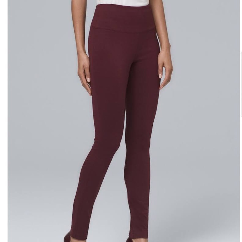 WHBM | Wine-colored leggings